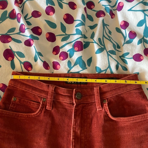 Lee Vintage Modern High Rise Straight Leg Ankle Corduroy Pants - Picture 8 of 13